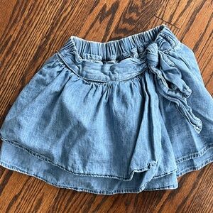 GapKids denim skirt 6/7